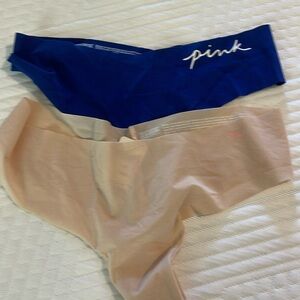 PINK no show panties.